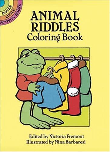 Animal Riddles Coloring Book (Dover Little Activity Books)