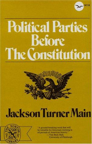 Political parties before the Constitution.