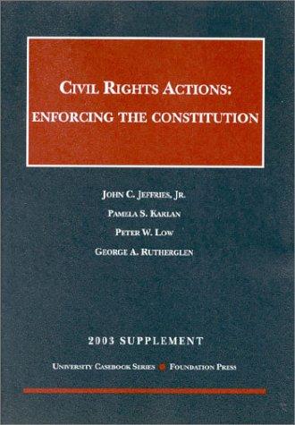 2003 Supplement to Civil Rights Actions