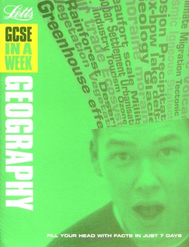 GCSE Geography (GCSE in a Week)