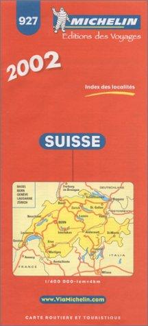 Michelin Switzerland Map No. 927, 5e