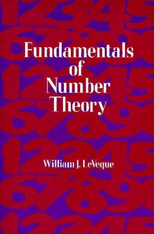 Fundamentals of number theory