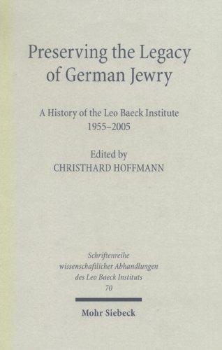 Preserving the Legacy of German Jewry