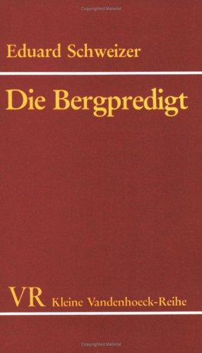 Die Bergpredigt.