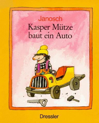 Kasper Mütze baut ein Auto.