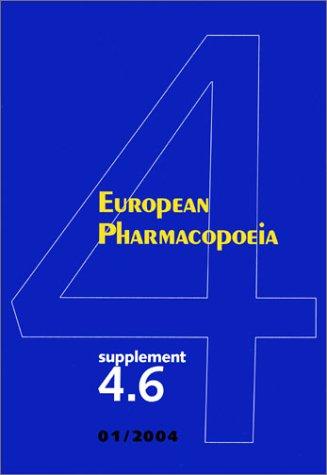 European Pharmacopoeia 4th Ed Supplement 4.6