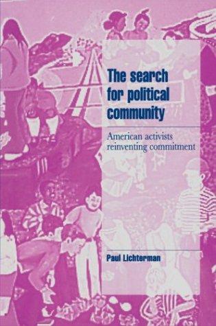 The search for political community