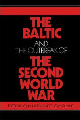 The Baltic and the Outbreak of the Second World War