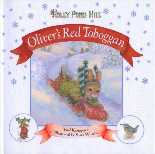 Oliver's red toboggan