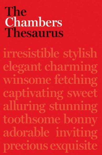 The Chambers thesaurus