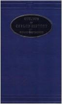 Outlines of Ceylon history