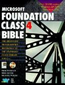 Microsoft Foundation Class 4 bible