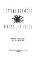Letters from the horse latitudes