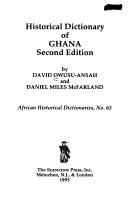 Historical dictionary of Ghana