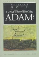 And where were you, Adam?