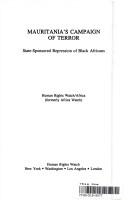 Mauritania's campaign of terror