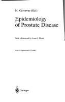 Epidemiology of prostate disease