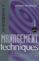 A handbook of management techniques