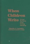 When children write