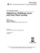 High-power multibeam lasers and their phase locking