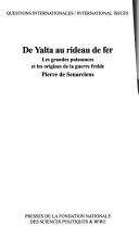 De Yalta au rideau de fer