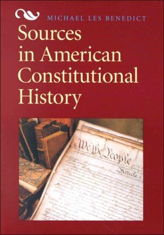 Sources in American constitutional history