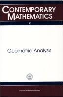 Geometric analysis