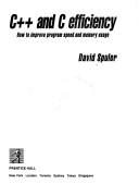 C++ and C efficiency