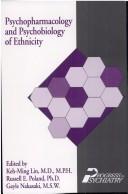 Psychopharmacology and psychobiology of ethnicity