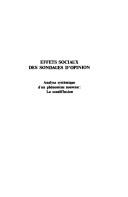 Effets sociaux des sondages d'opinion