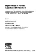 Ergonomics of hybrid automated systems I