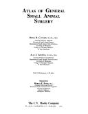 Atlas of general small animal surgery
