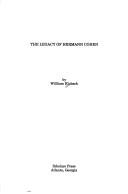 The legacy of Hermann Cohen