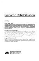 Geriatric rehabilitation