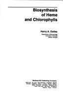 Biosynthesis of heme and chlorophylls