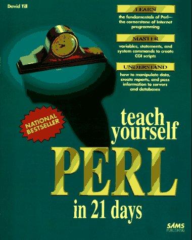 Teach yourself Perl in 21 days