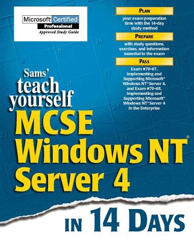 Teach yourself MCSE Windows NT server 4.0 in 14 days