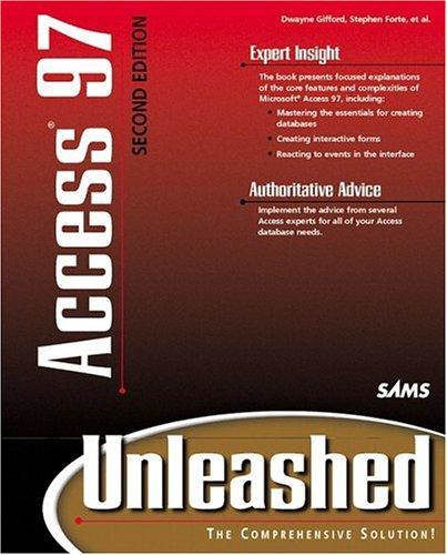 Access 97 unleashed