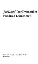Der Dramatiker Friedrich Dürrenmatt