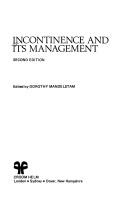 Incontinence and its management