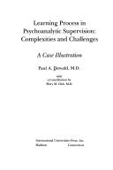 Learning process in psychoanalytic supervision