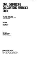 Civil engineering calculations reference guide