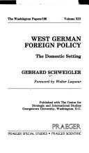 West German foreign policy