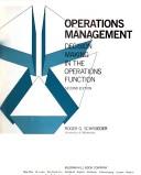 Operations management