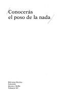 Conocerás el poso de la nada