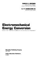 Electromechanical energy conversion