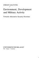 Environment, development, and military activity