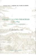 Representaciones palaciegas, 1603-1699
