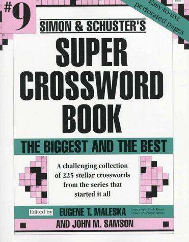 Simon & Schuster Super Crossword Book 9