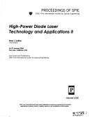 High-power diode laser technology and applications II